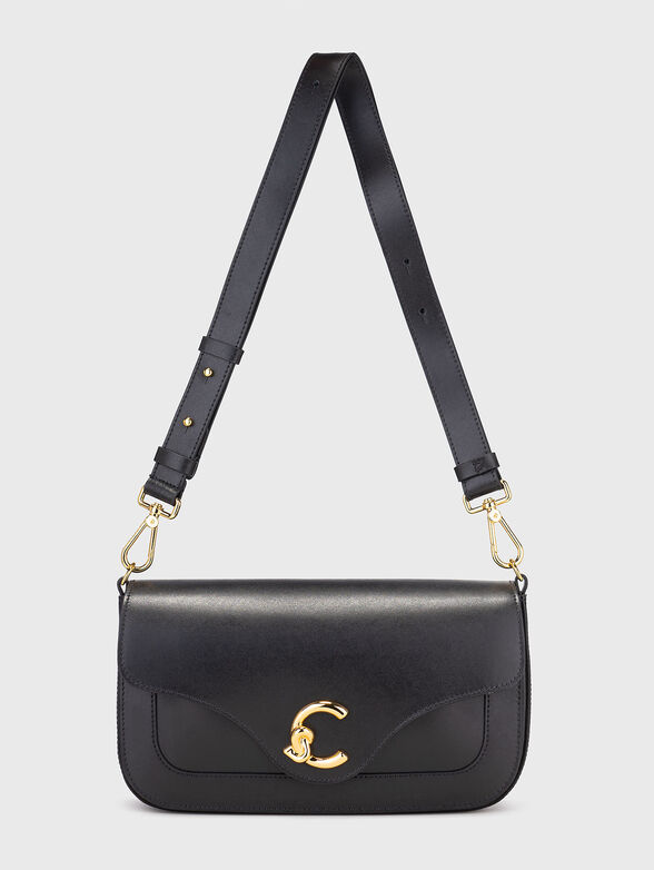 Leather bag with adjustable strap - 1