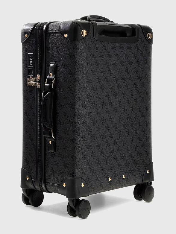 LATONA suitcase with monogram logo print - 2