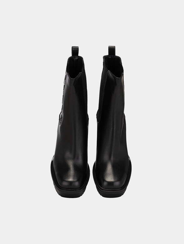 VOYAGE VI ankle boots with monogram print detail - 6