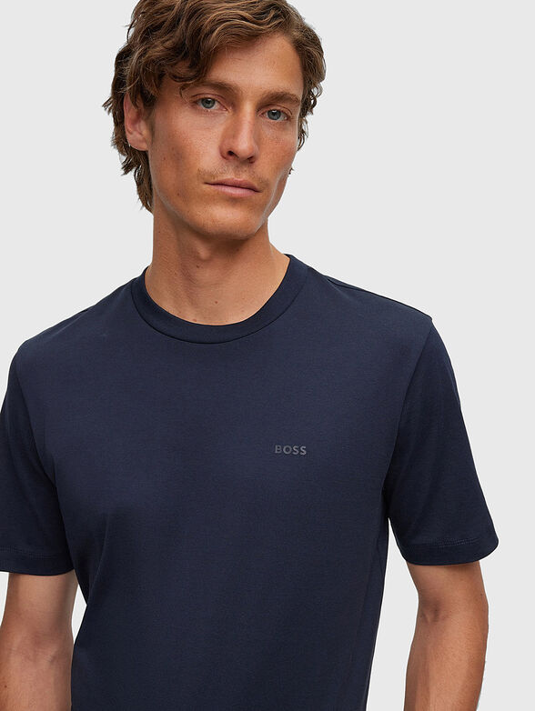 Beige cotton T-shirt - 4