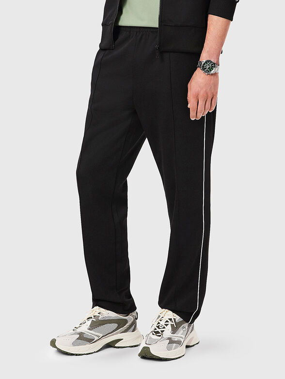 Sports trousers in black - 1