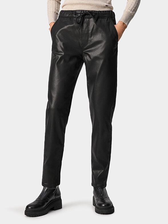 CARA Texture effect trousers - 1