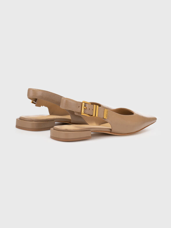 DARRINGTON crackled leather flat - 2