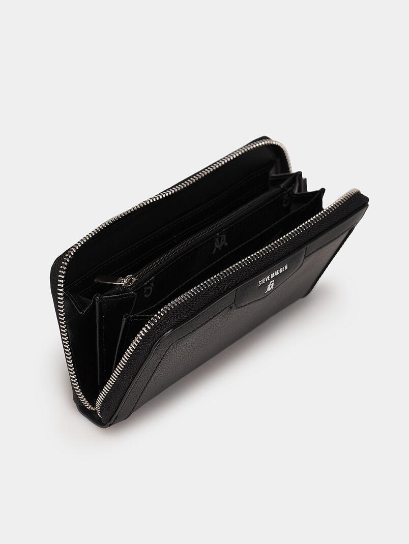 BKEEP black purse with zip - 3