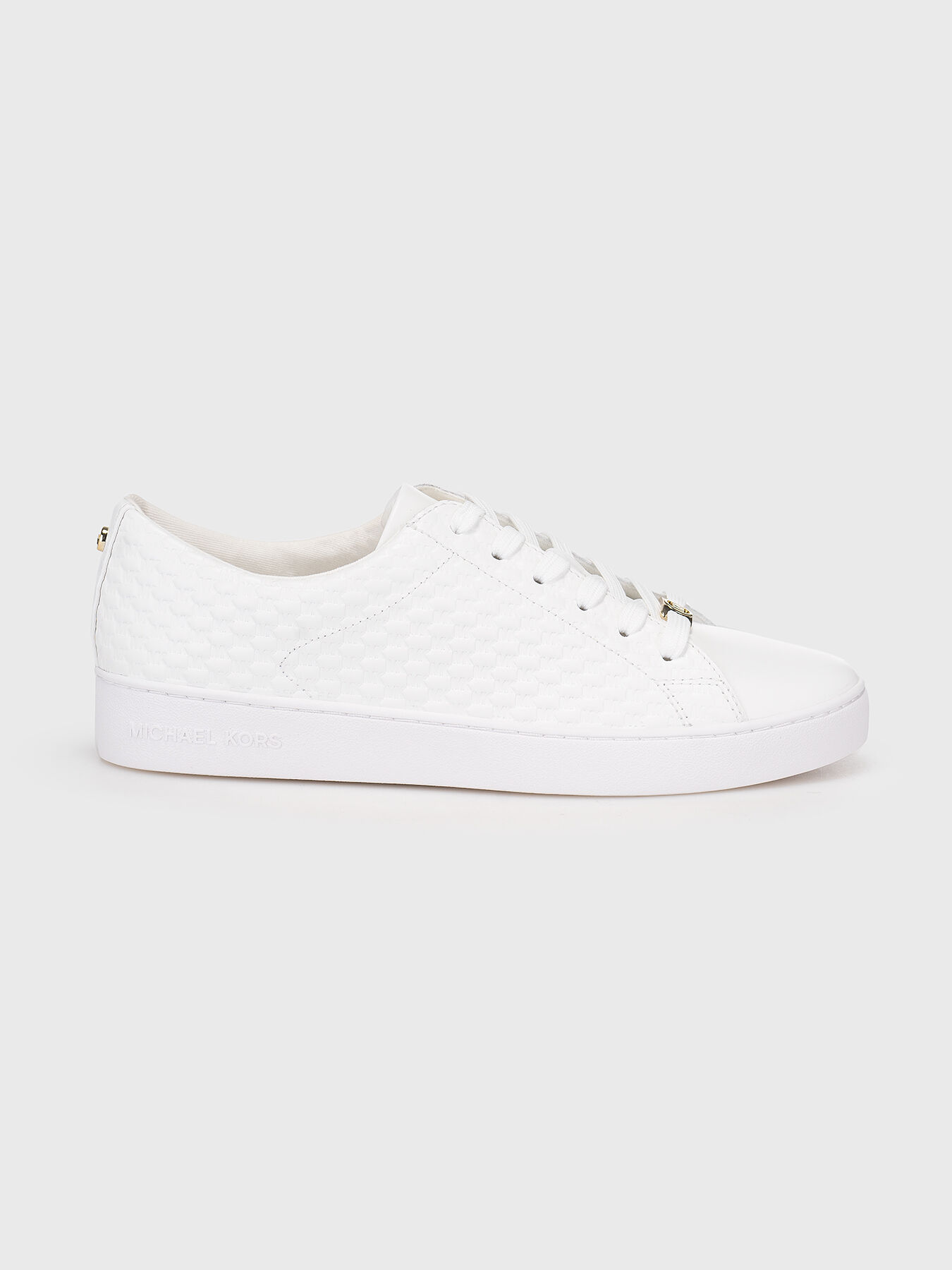 White leather sports shoes brand MICHAEL KORS Globalbrandsstore en