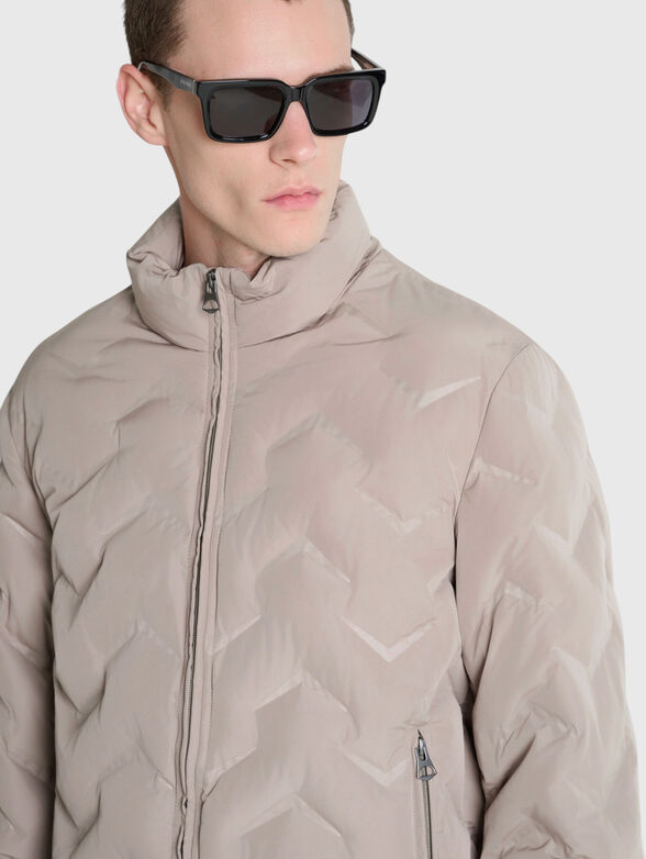 Black regular fit jacket - 4