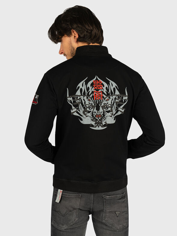 Sweatshirt with logo print - 5