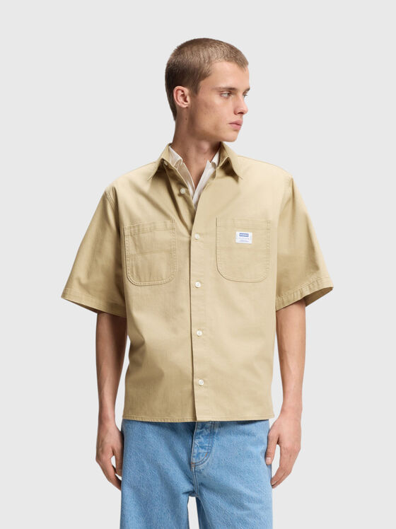 Oversized short-sleeve shirt - 1