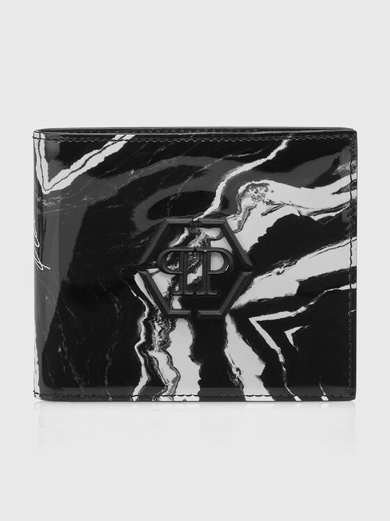 Wallet with marble pattern - 1