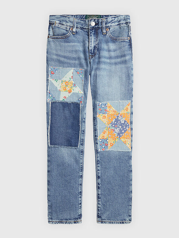 Jeans with patchwork details - 1