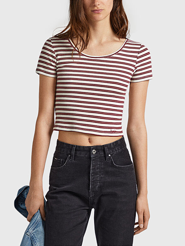 BABETTE cropped T-shirt - 1