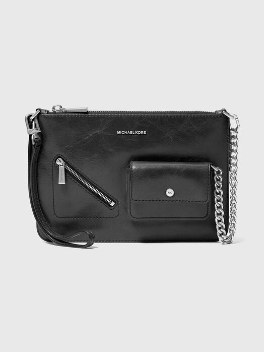 Black small leather bag