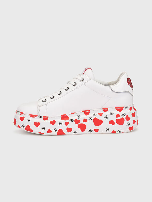 ANAKAPRI sports shoes with heart accents - 4
