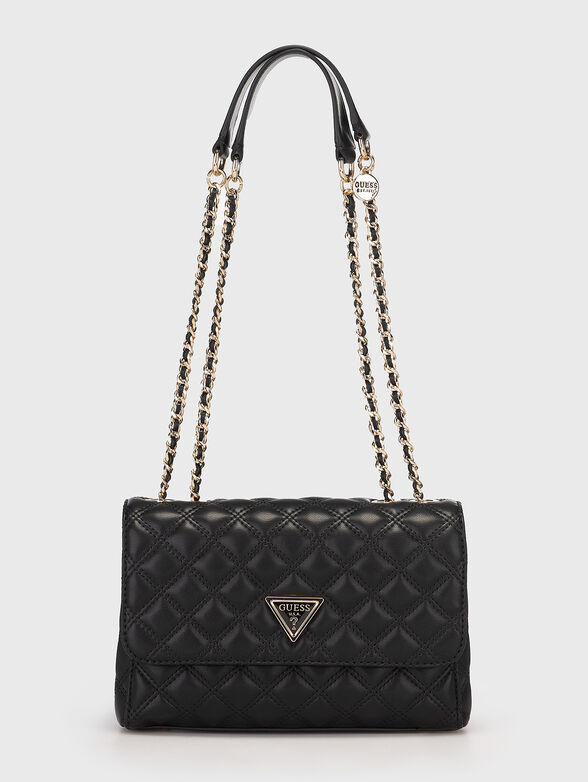 GIULLY black bag with quilted effect - 1