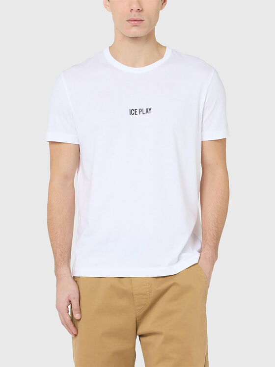 Gray cotton t-shirt - 1
