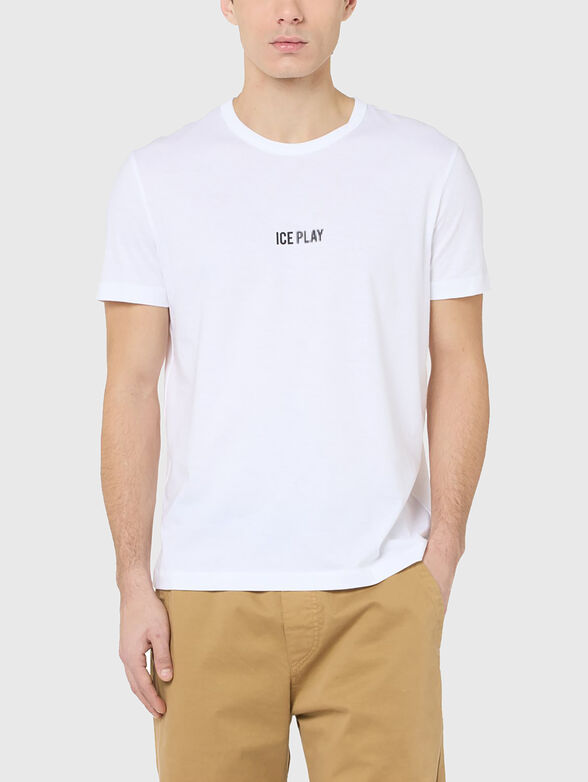 Gray cotton t-shirt - 1