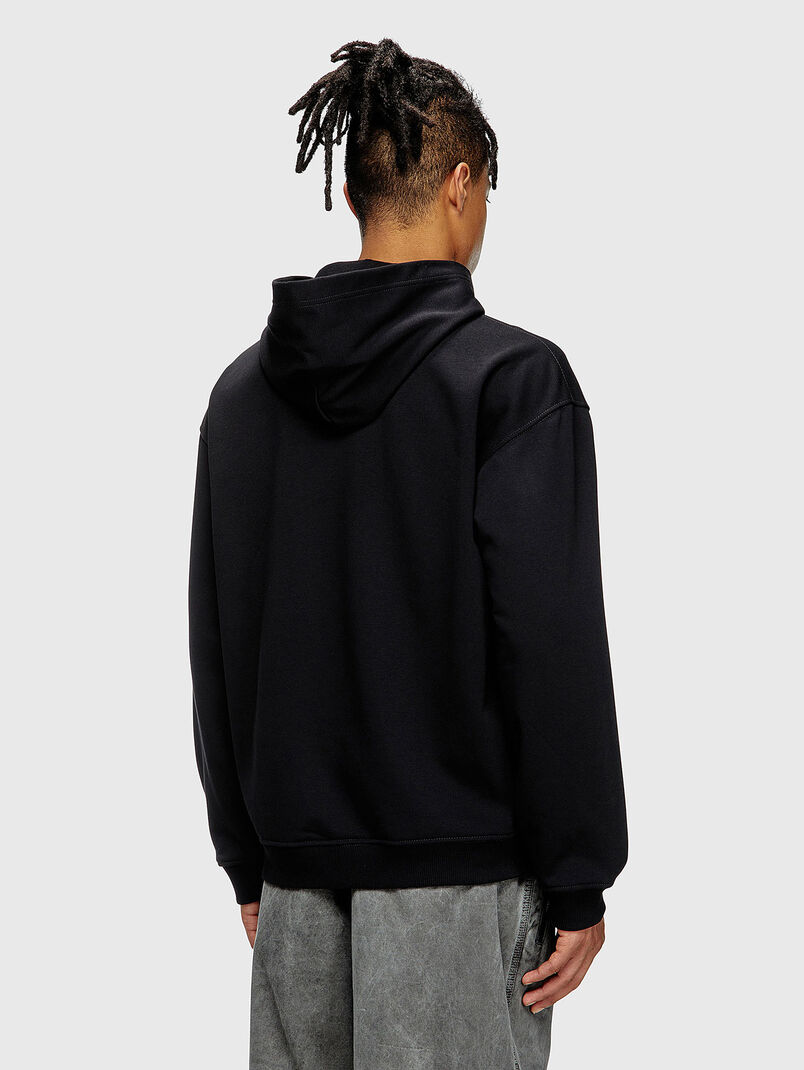 S-BOXT-HOOD-T3 cotton sweatshirt with an accent print - 3