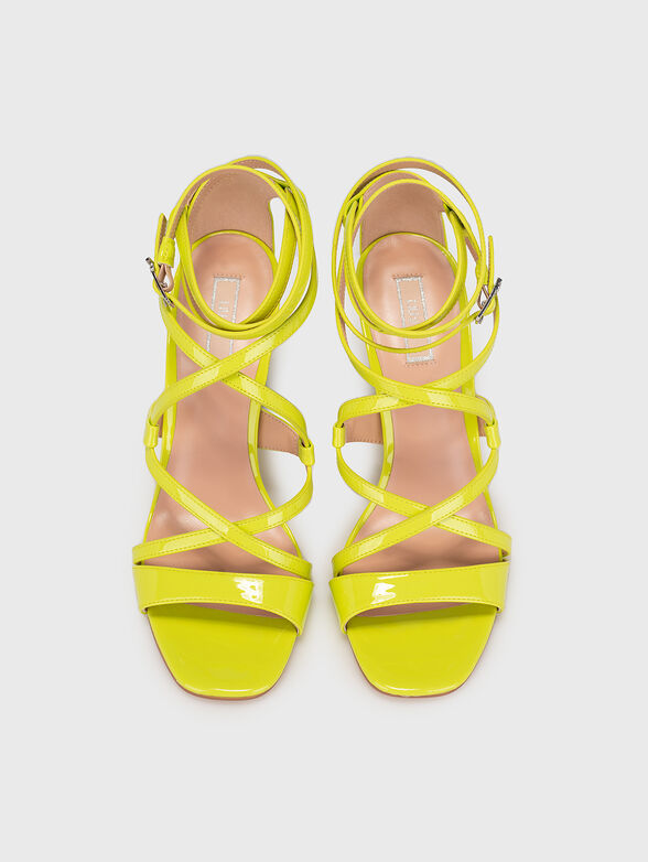SERENA 05 beige sandals heel - 6