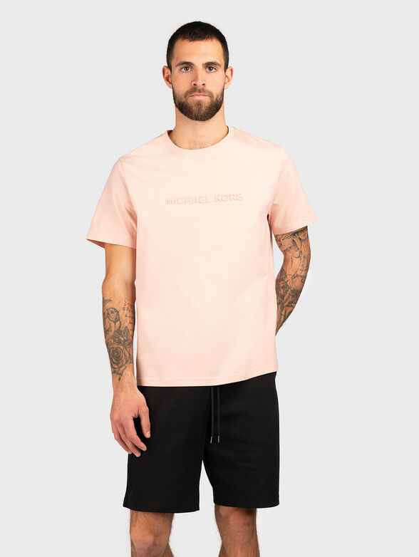 Short-sleeved T-shirt with logo - 1