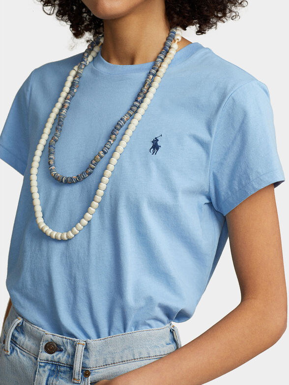 T-shirt with logo accent - 4