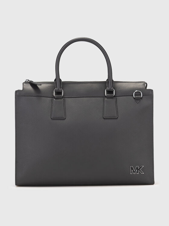 Кожена чанта с дълга презрамка - 1