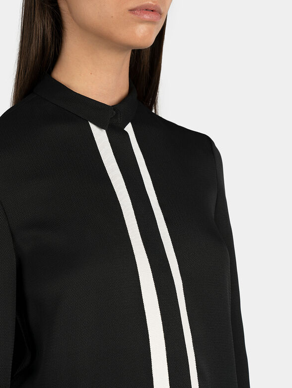 Textured mixed-silk shirt - 2