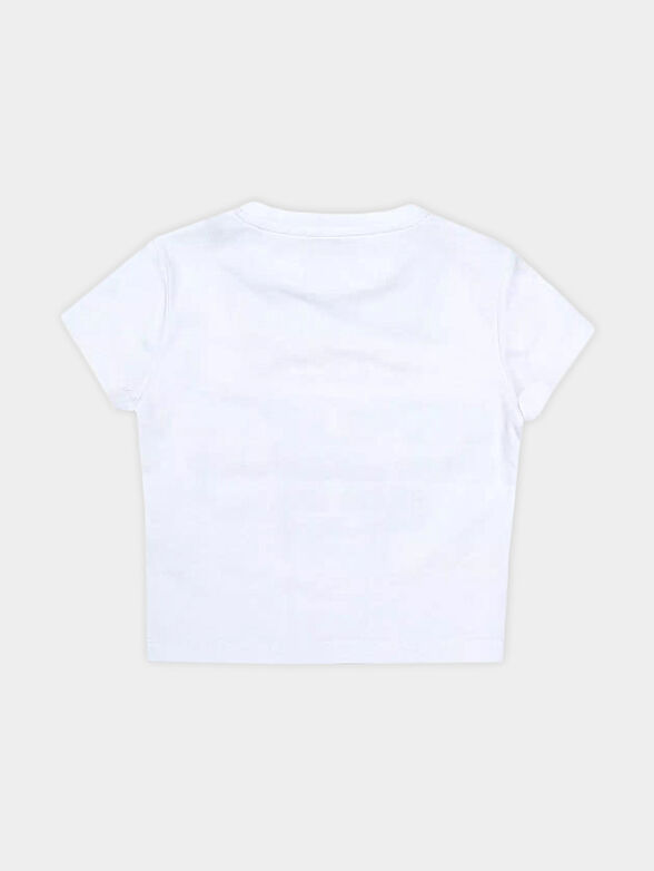 TJCUTIE T-shirt with contrasting logo accent - 2