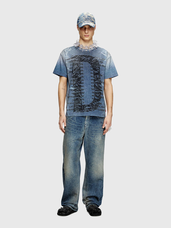 T-NORM-R2 cotton T-shirt with print logo - 2