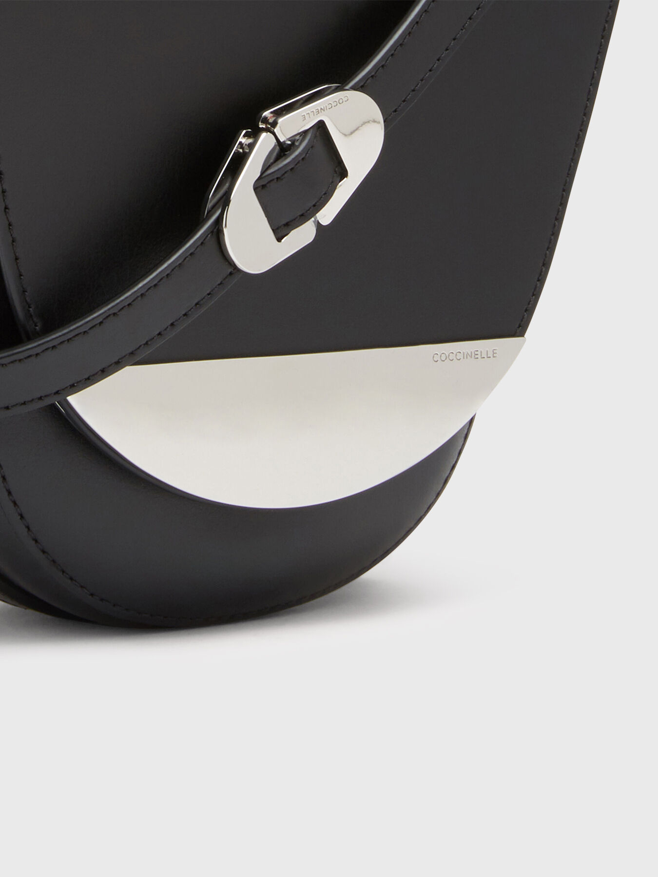 JOSEPHINE black crossbody bag brand COCCINELLE — Globalbrandsstore