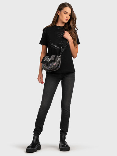 Skinny jeans with logo detail - 5