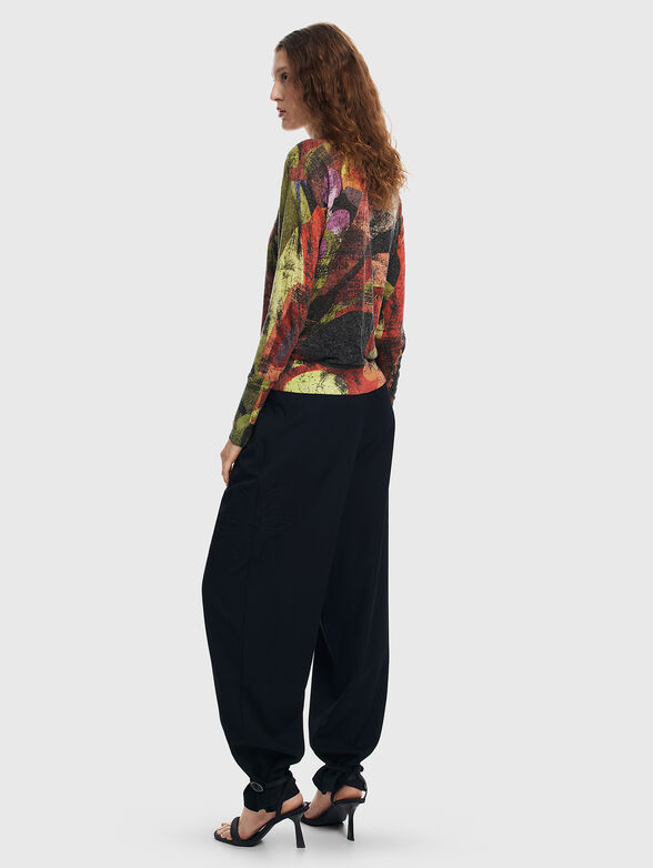 CAMO PETALS sweater - 3