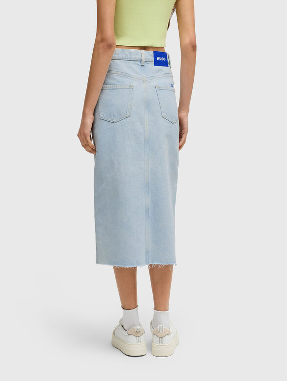 GALITA midi skirt with slit - 2