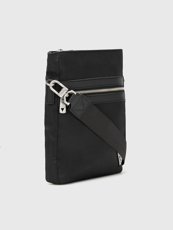 Crossbody bag with a triangular logo  - 4