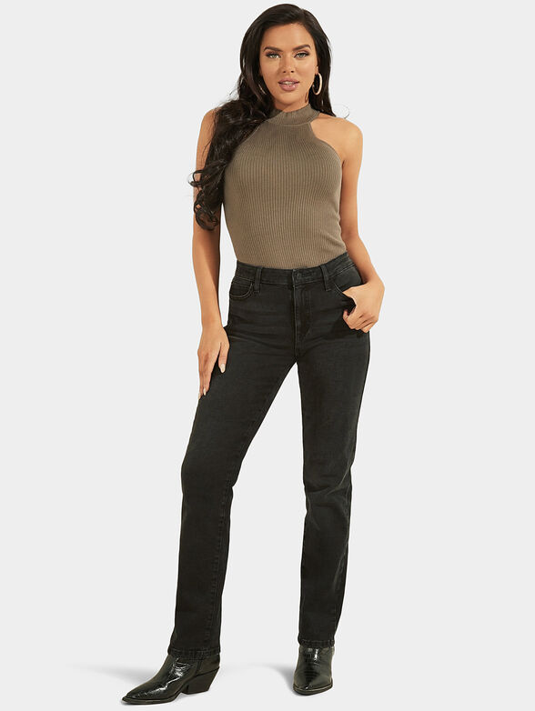 Black knitted top  - 2