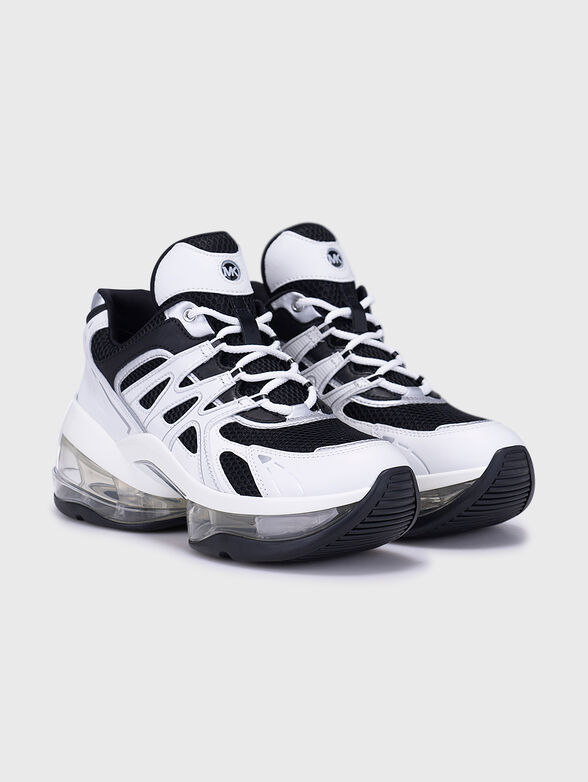 OLYMPIA black and white sneakers - 2