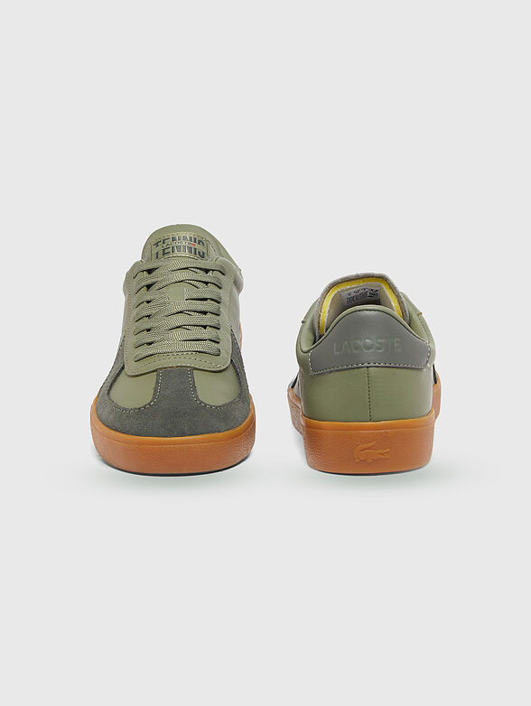 Leather shoes with logo detail - 5