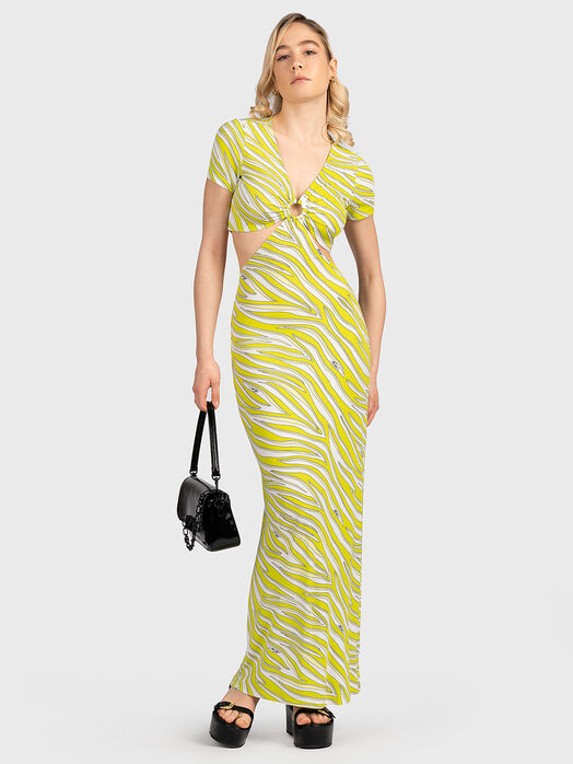 ZEBRA dress with print