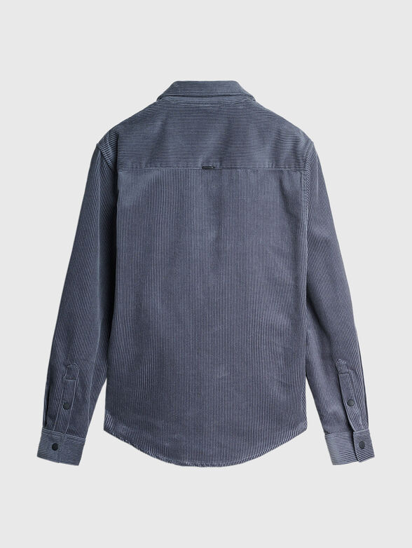 Long sleeve denim shirt - 2