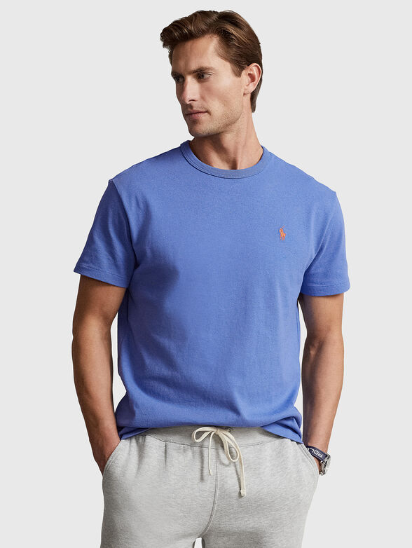 Cotton T-shirt with logo detail - 1