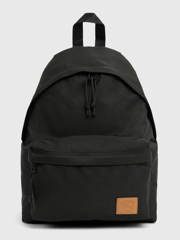 Unisex black backpack - 1