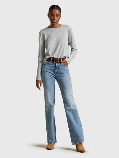 Straight jeans with logo - 5