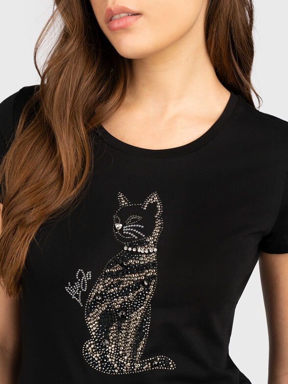 Rhinestones T-shirt - 4