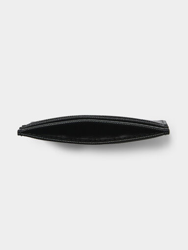 K/IKONIK black card holder with Karl detail - 3