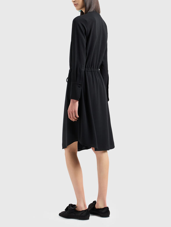 Mini dress with long sleeves - 3