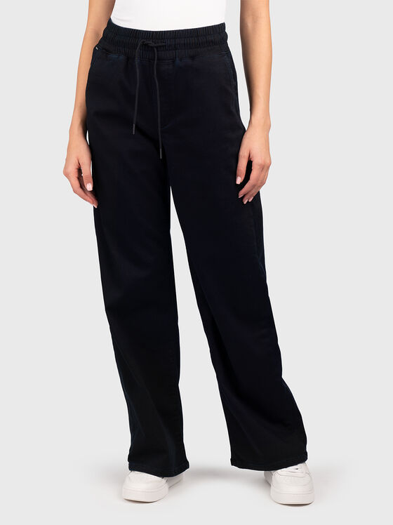 Дънки с широки крачоли - 1