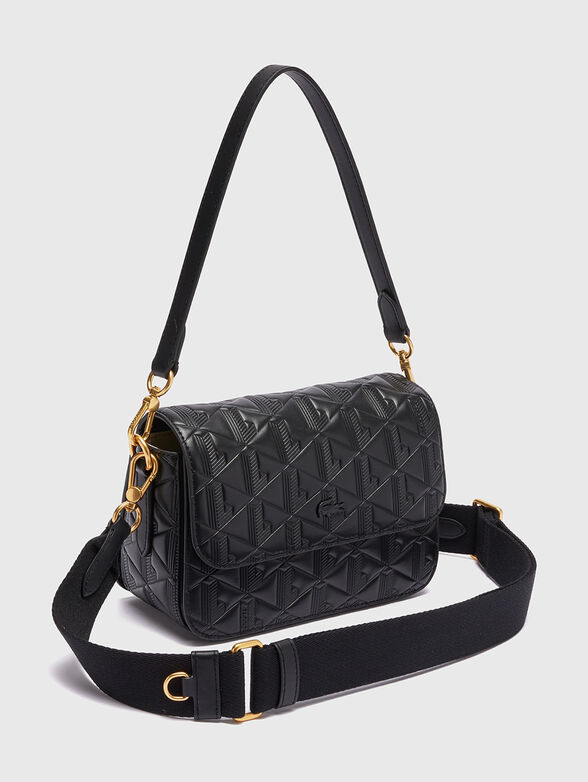 Crossbody bag with monogram logo - 4