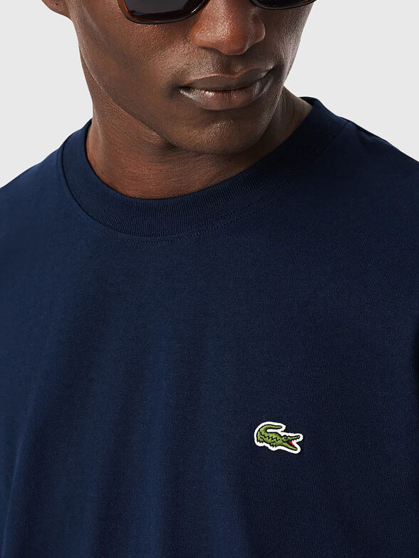 Cotton-blend T-shirt - 4