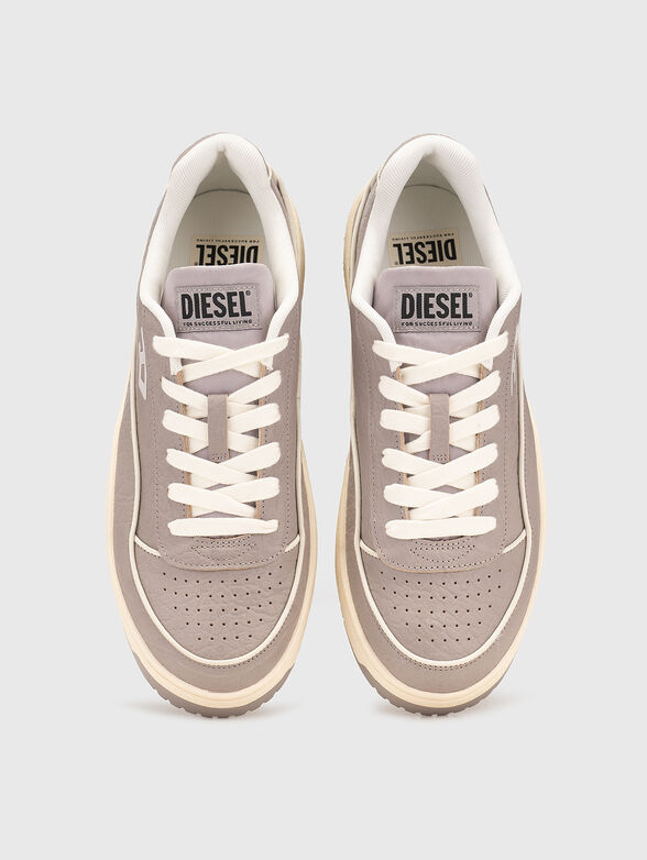 S-TRACKER-D textured leather sneakers - 6