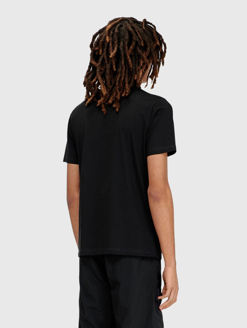Cotton polo shirt with contrasting trim - 3