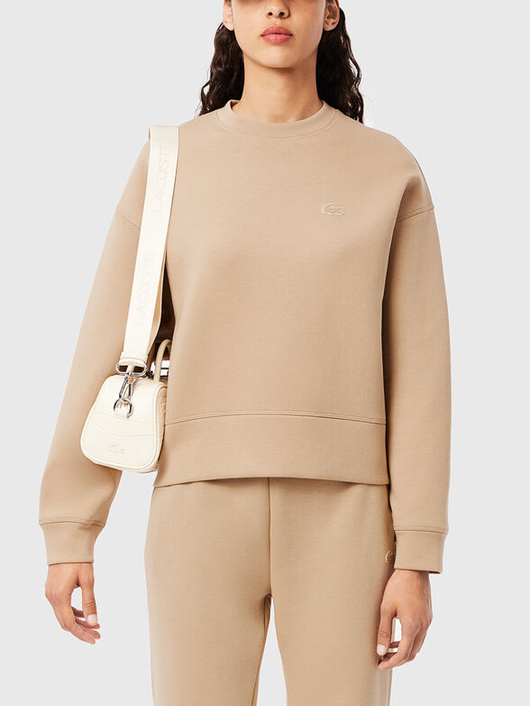 Oversized cotton sweatshirt - 1